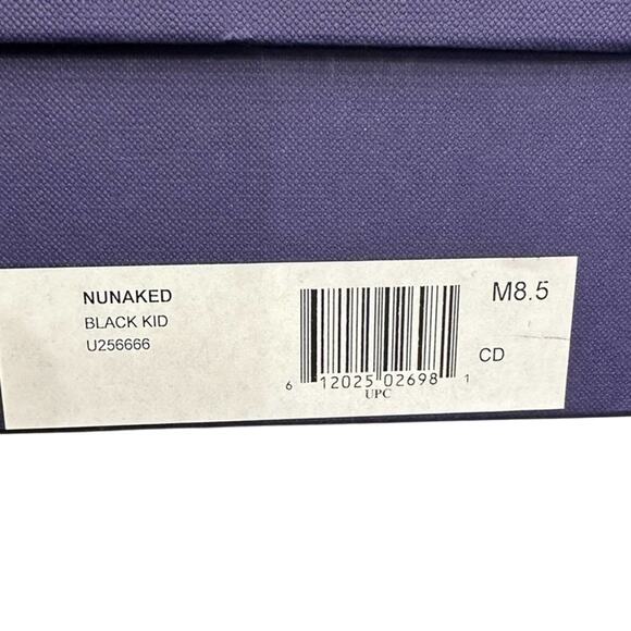 Stuart Weitzman Women’s 8.5 Black Open Toed High Heeled Shoes - Picture 9 of 9